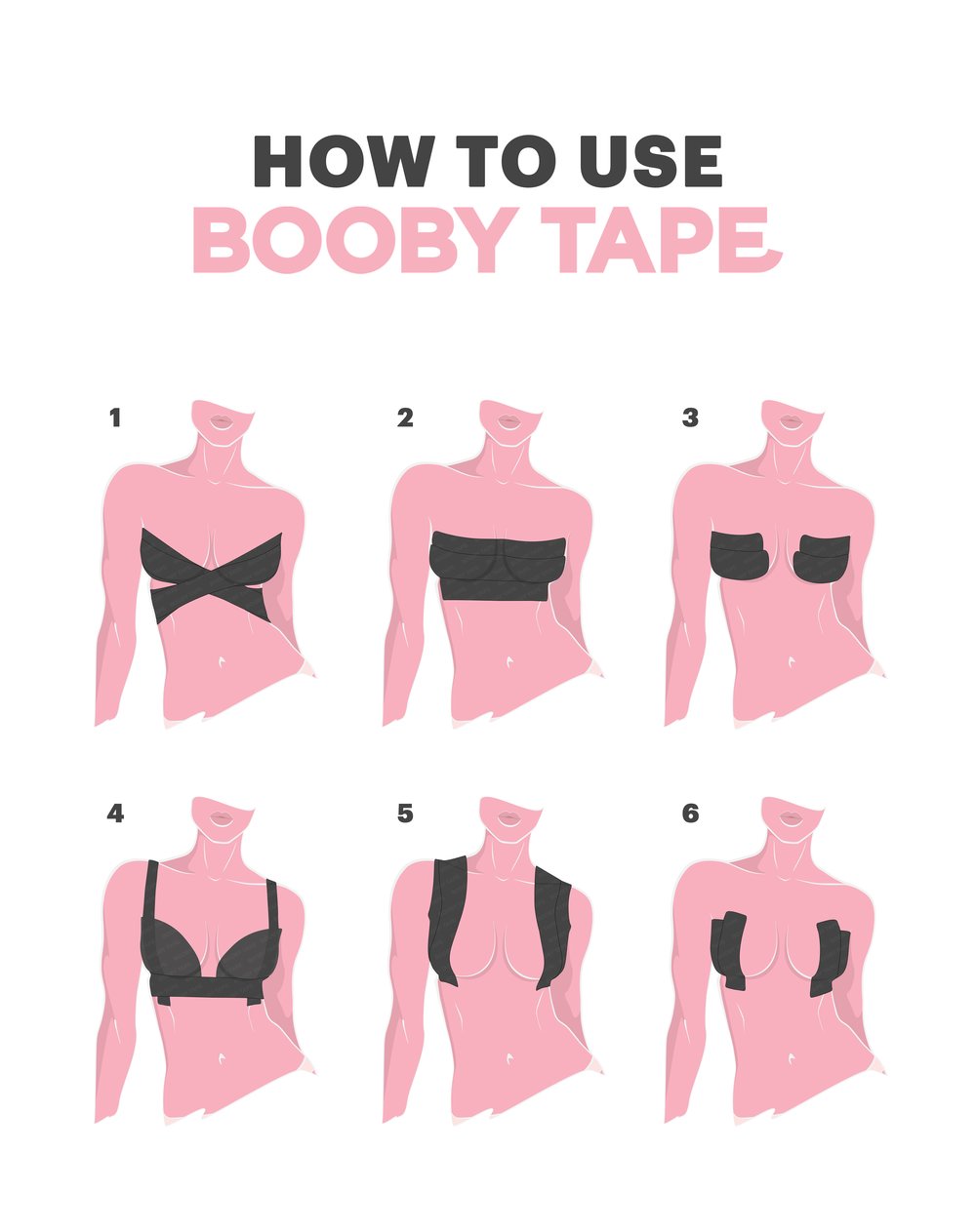 Breast Tape - Black