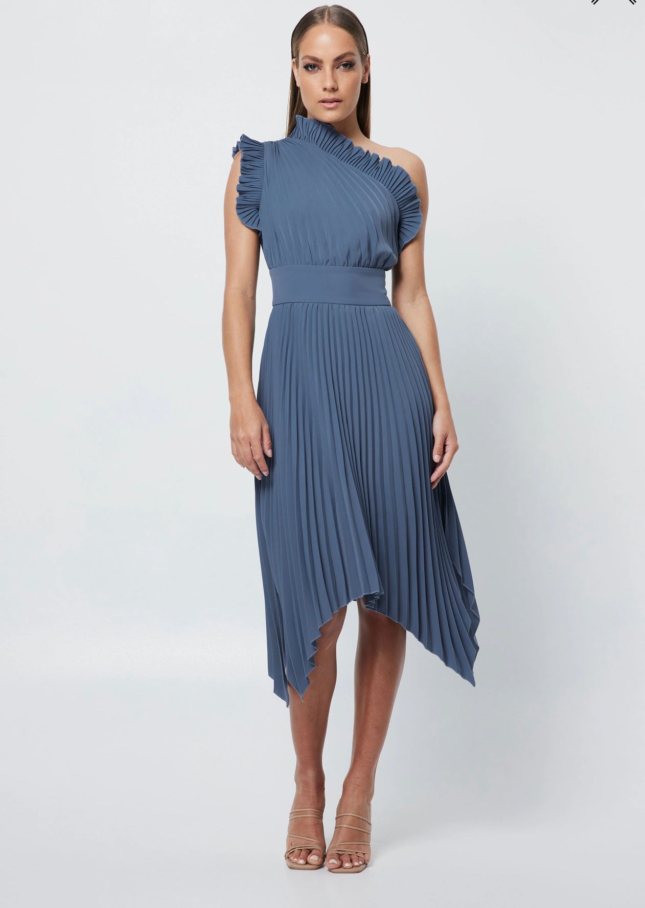The Lady Like Dress - Steel Blue