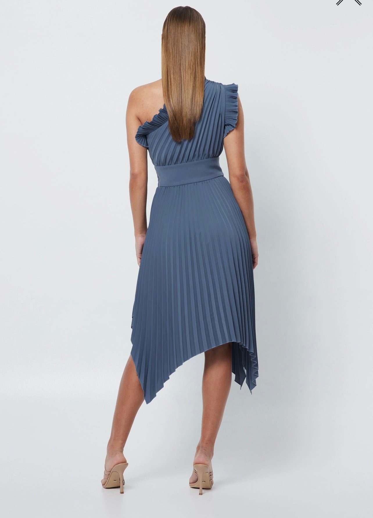 The Lady Like Dress - Steel Blue