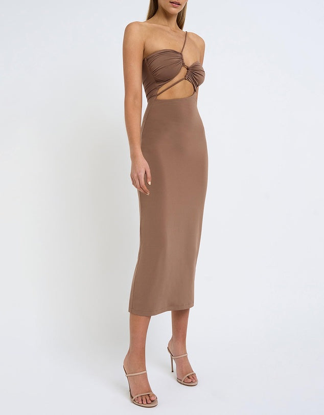 Siya Slice Gather Dress