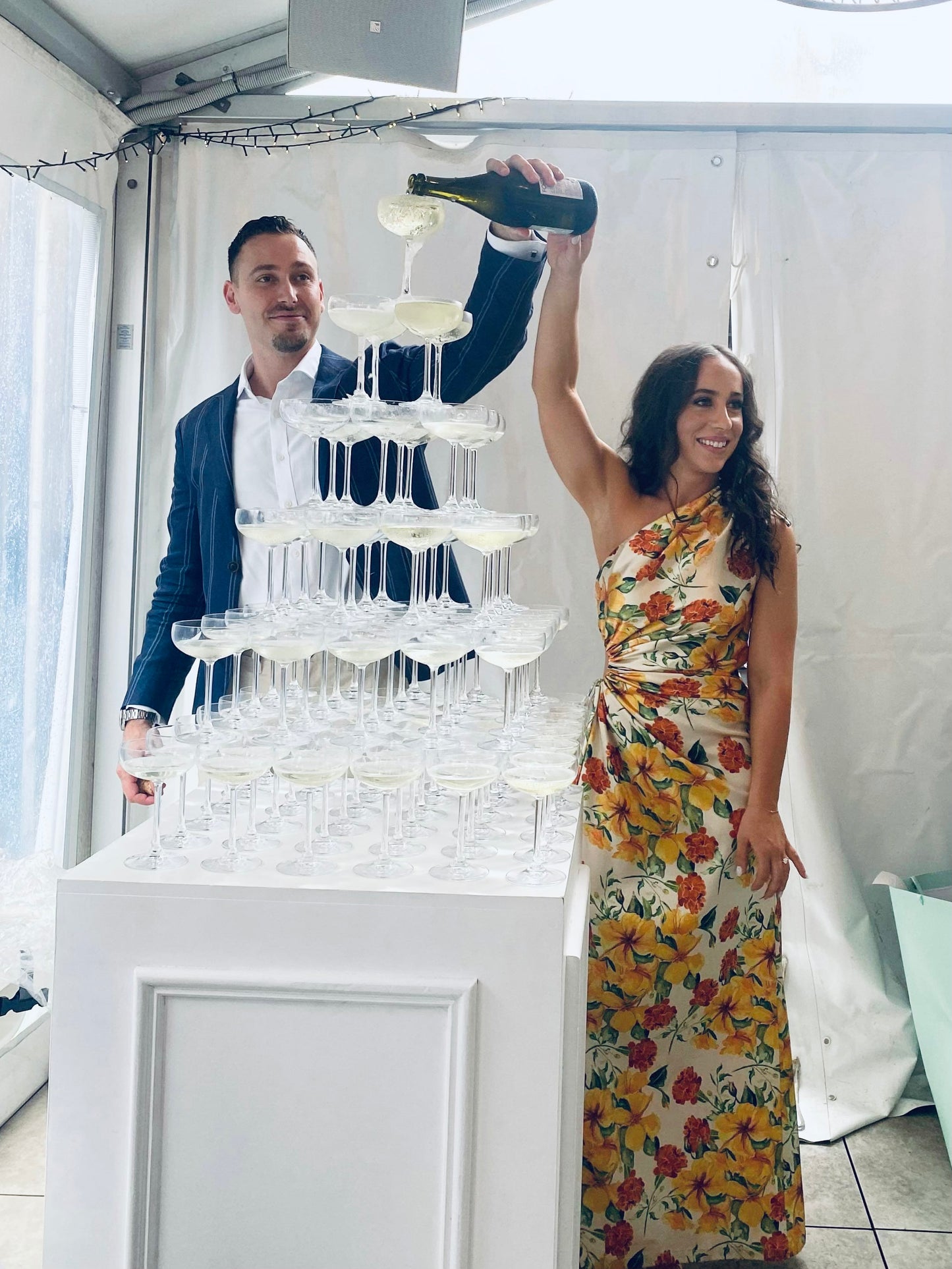 Nour Yarden Floral Maxi Dress