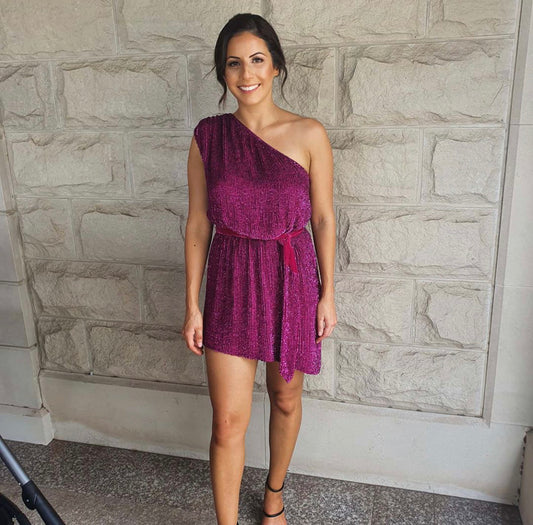 Ella One Sleeve Dress