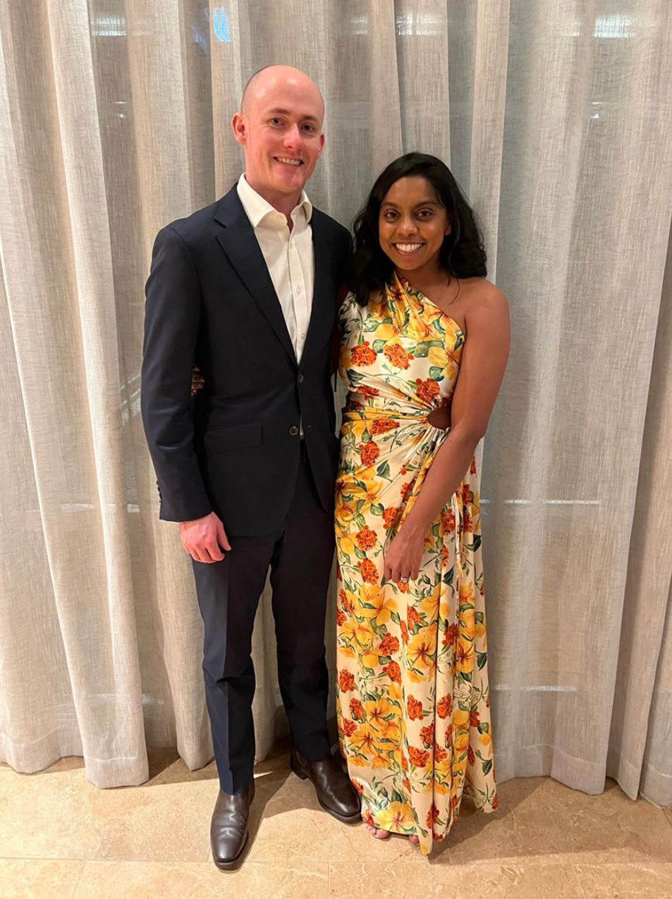 Nour Yarden Floral Maxi Dress