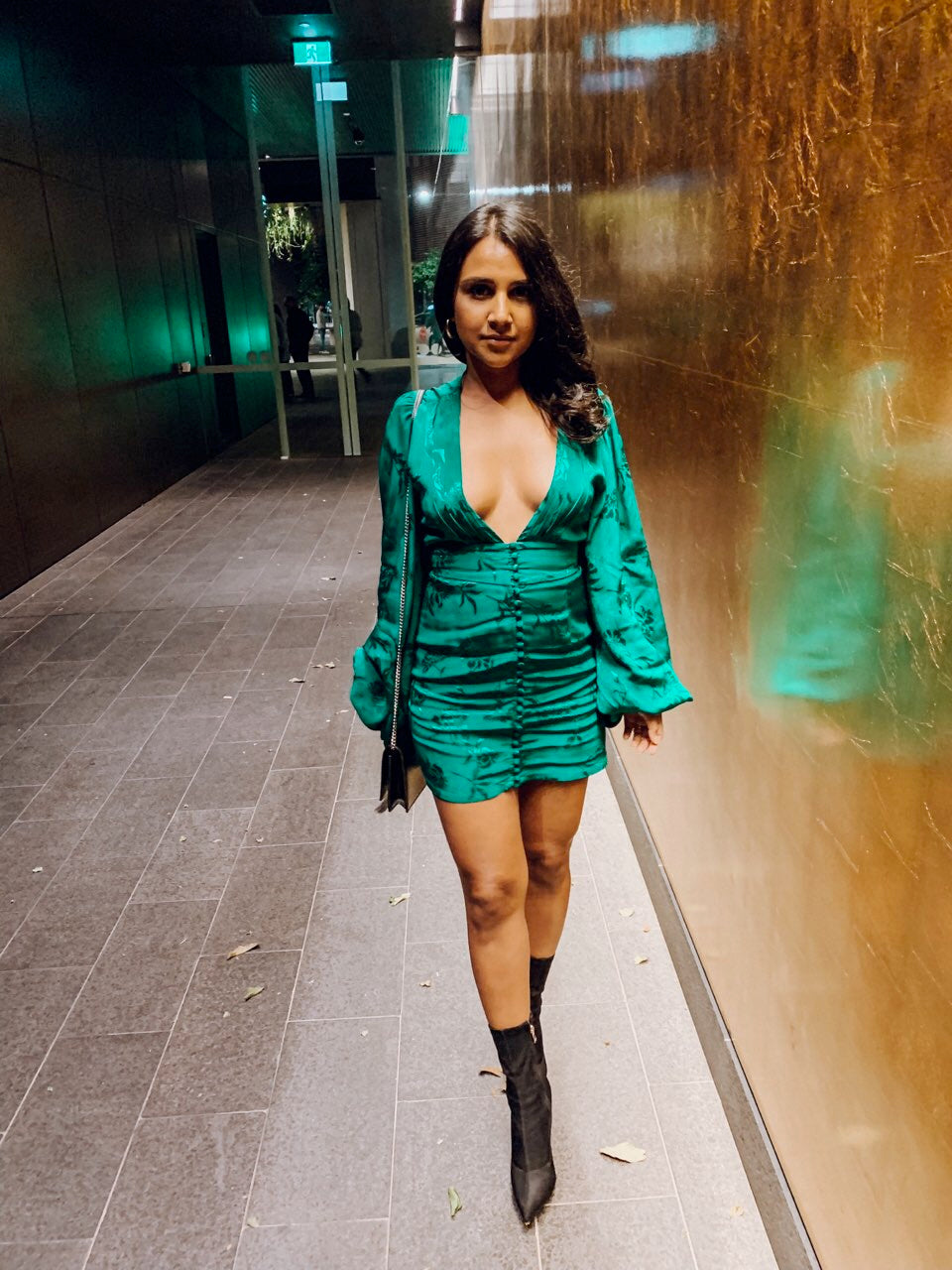 Rat & Boa - Isabella Dress Green