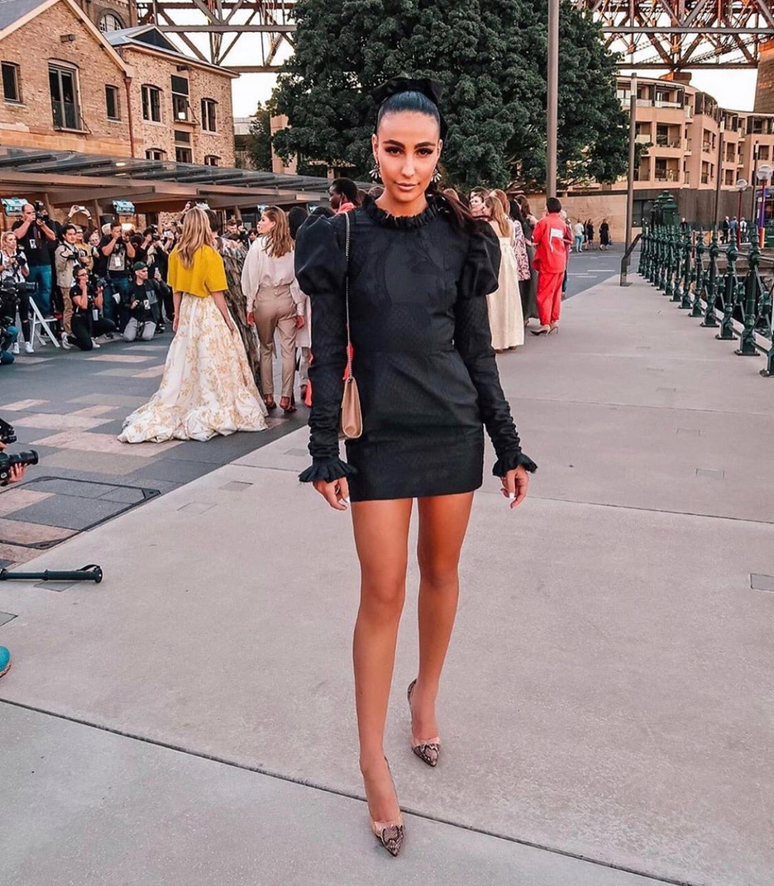 The Jacquard Mini Dress